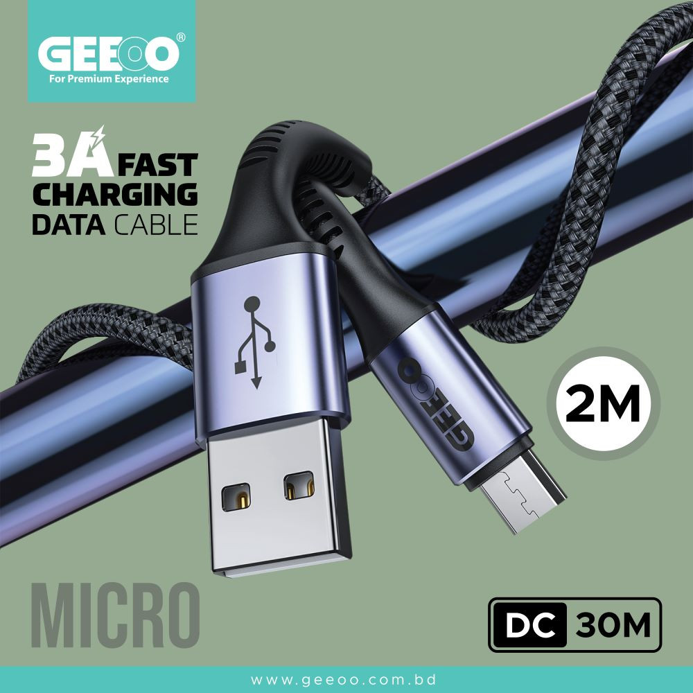 DC30 Micro 3A Fast Charging Data Cable