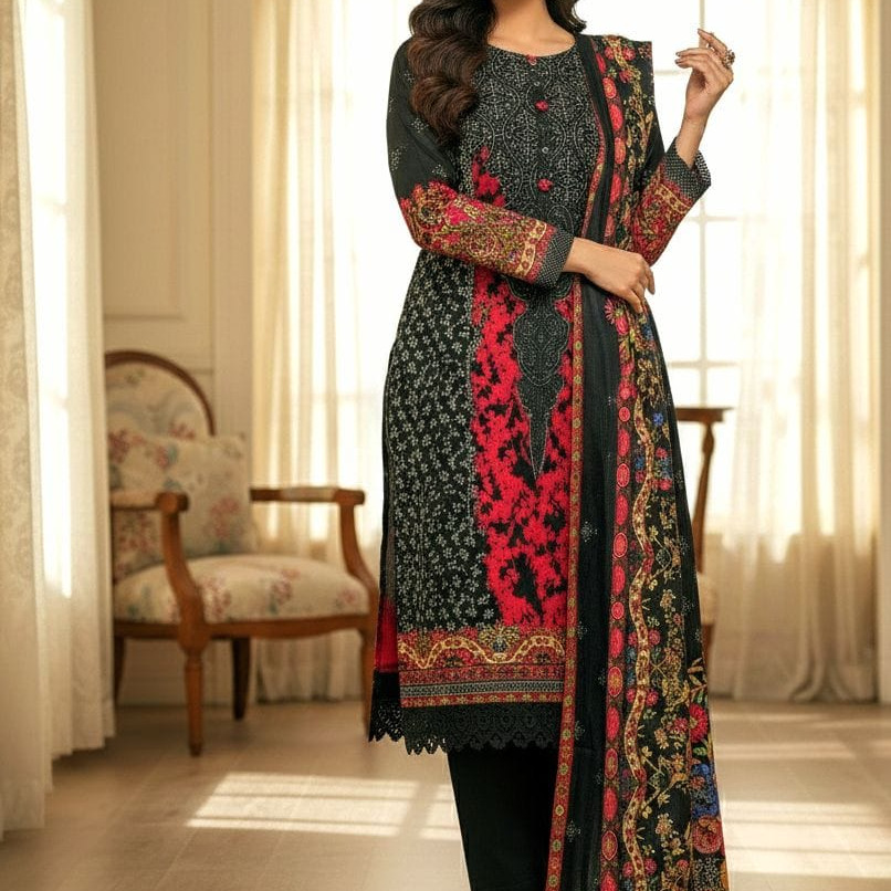Pakistani Zam Zam Switch Lawn Three piece