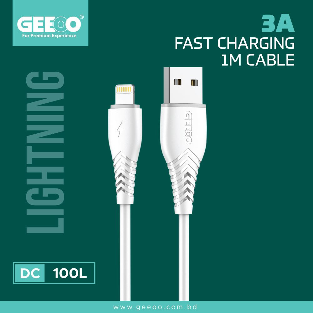 DC100 Fast Charging Data Cable (Lightning)