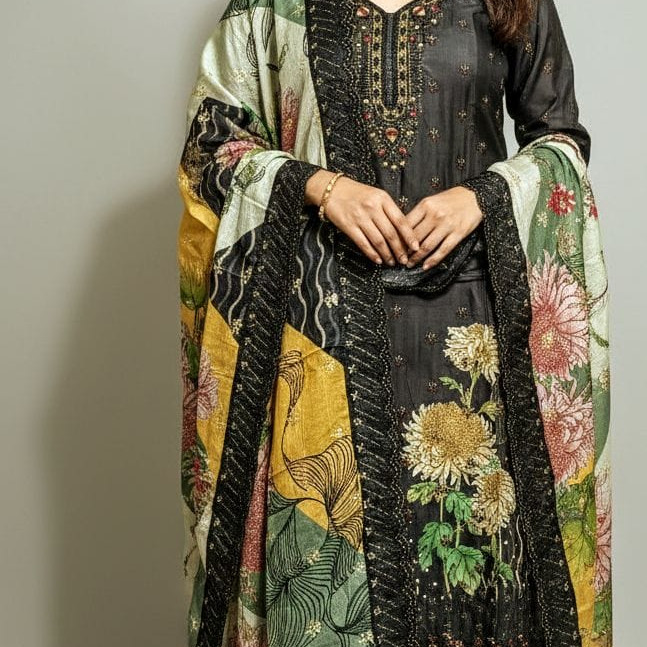 Pakistani Bin Sayeed inspired Party Three pieces