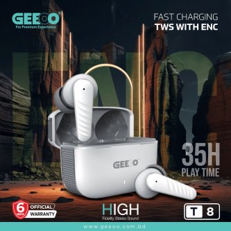 Image of T8 Fast Charging TWS with ENC