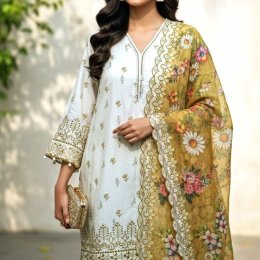 Image of Pakistani Dastan inspired Party Three pieces