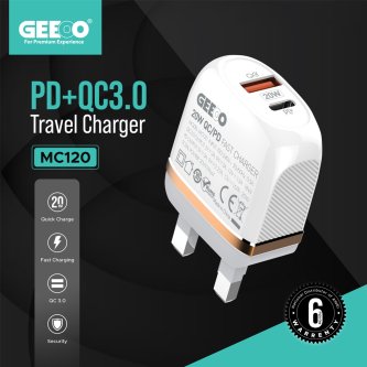 Image of MC120 PD 20W Fast Charger Type-C and Micro