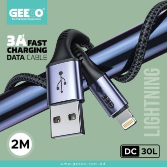 Image of DC30 Lightning 3A Fast Charging Data Cable