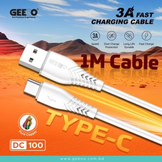 Image of DC100 Fast Charging Data Cable (Type-C)